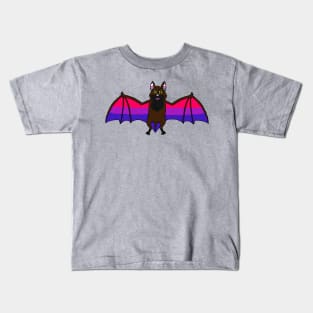 Bisexual Pride Bat Kids T-Shirt